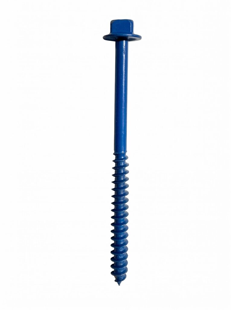 Square Head wood screws with  rubber and metal washers