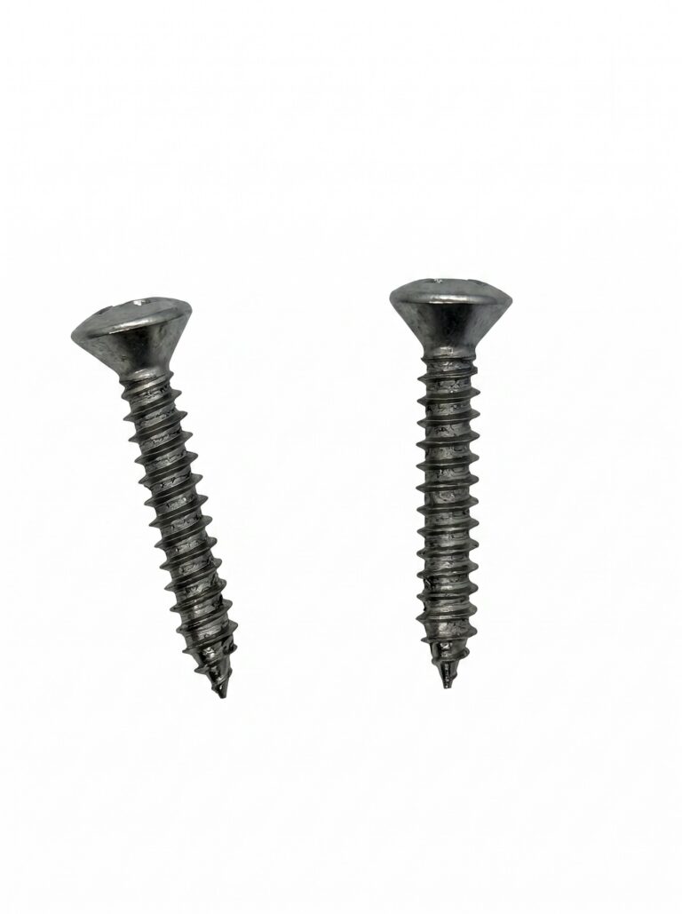 Slotted Oval Countersunk Head Tapping Screws