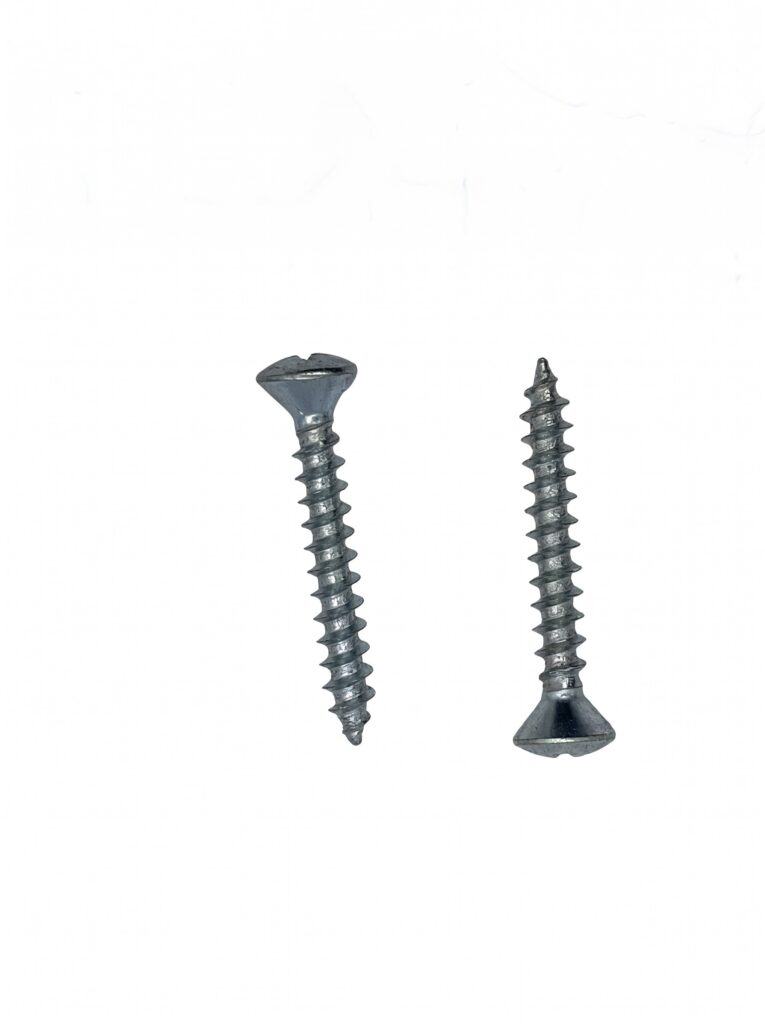 Slotted Oval Countersunk Head Tapping Screws