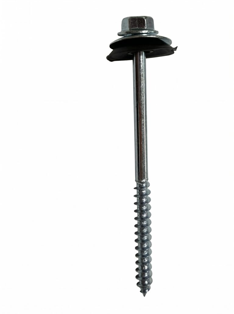 Hex head roofing screws