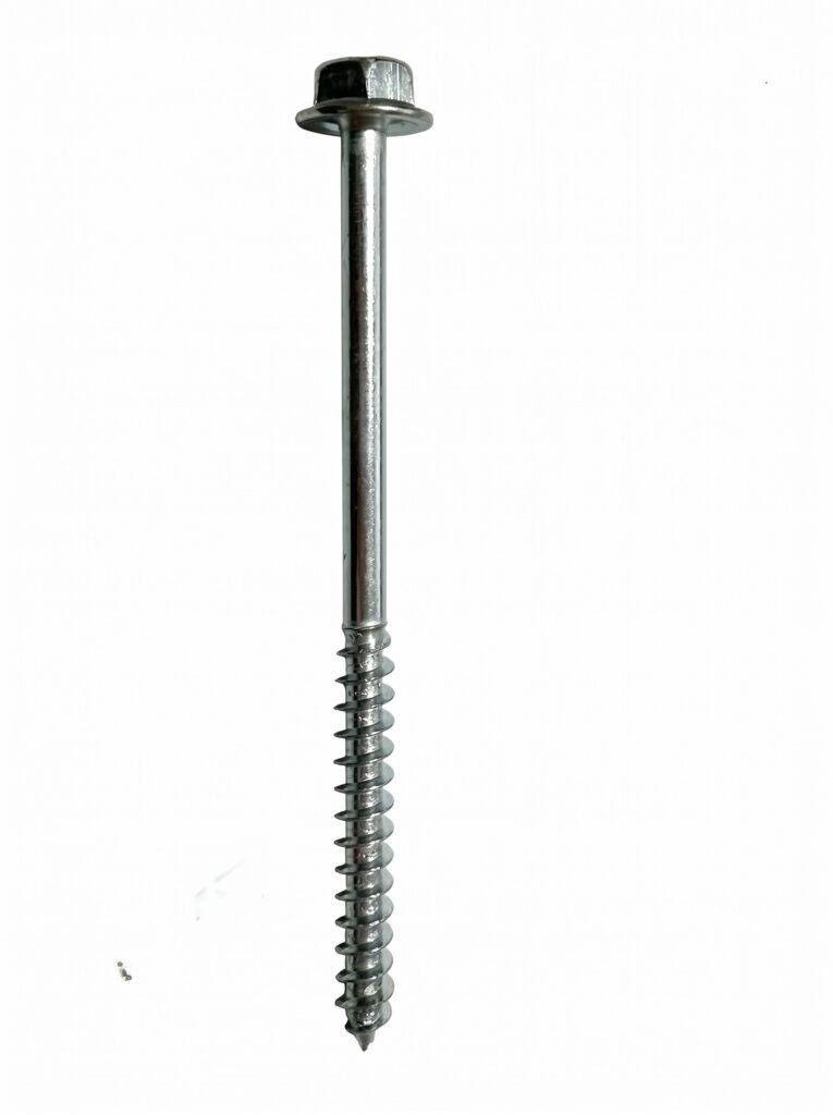 Hex head roofing screws